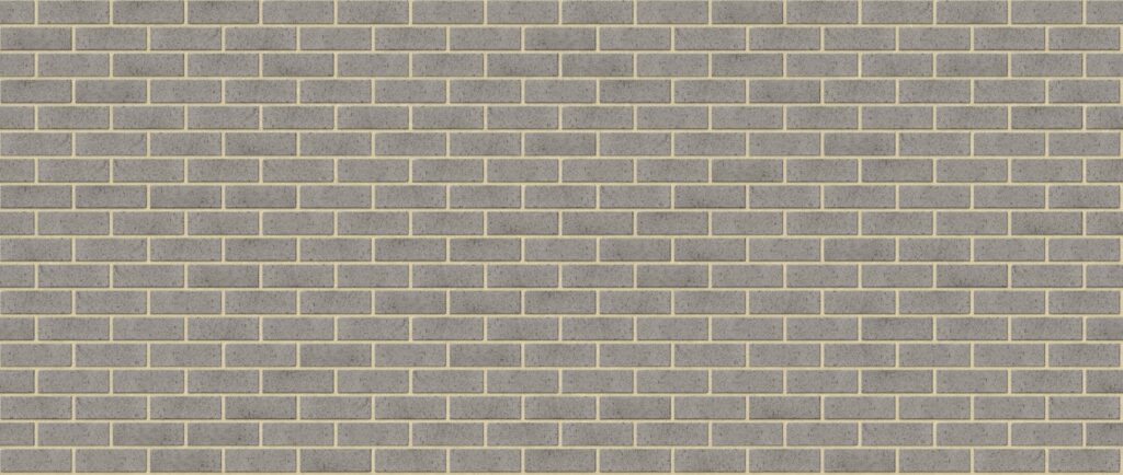 Angasi Half 3570 x 1512 mm Midland Brick texture Cream mortar