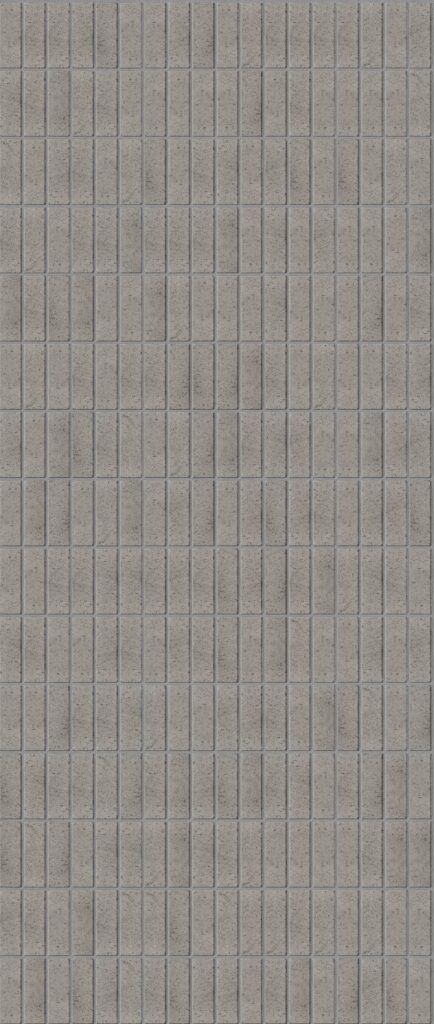 Angasi Soldier 1512 x 3570 mm Midland Brick texture Grey mortar