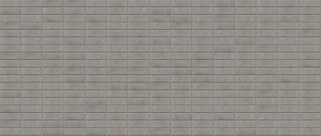 Angasi Stack 3570 x 1512 mm Midland Brick texture Grey mortar