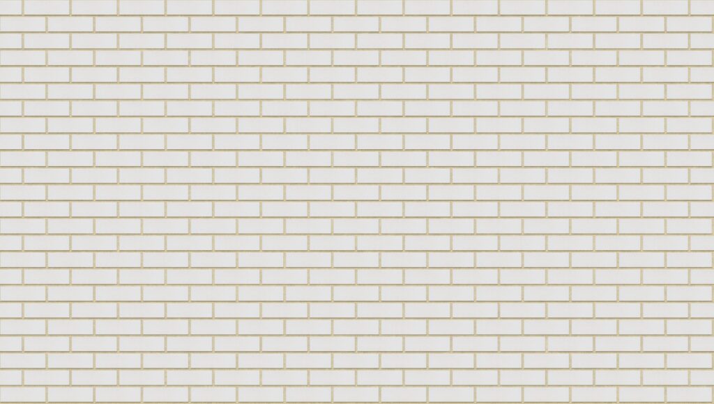 Estilo Blanco Half 3570 x 2016 mm Midland Brick texture Cream mortar