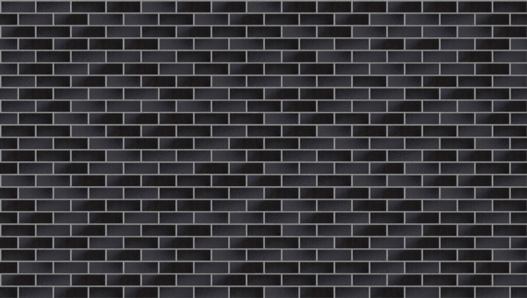 Estilo Nero Metalico Half 3570 x 2016 mm Midland Brick texture Grey mortar