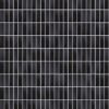 Estilo Nero Metalico Soldier 2016 x 3570 mm Midland Brick texture White mortar