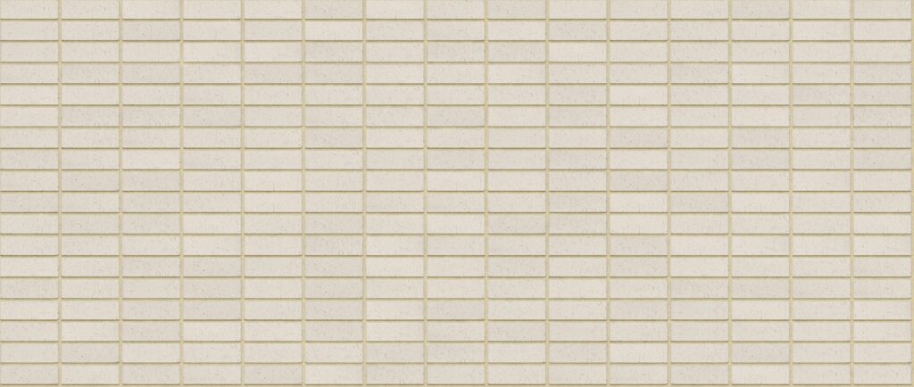 Granita Stack 3570 x 1512 mm Midland Brick texture Cream mortar