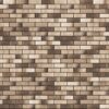 Laneway Vibe Half 3570 x 2016 mm Midland Brick texture Charcoal mortar