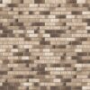 Laneway Vibe Half 3570 x 2016 mm Midland Brick texture Grey mortar