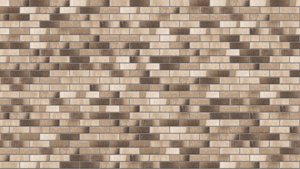 Laneway Vibe Half 3570 x 2016 mm Midland Brick texture Grey mortar