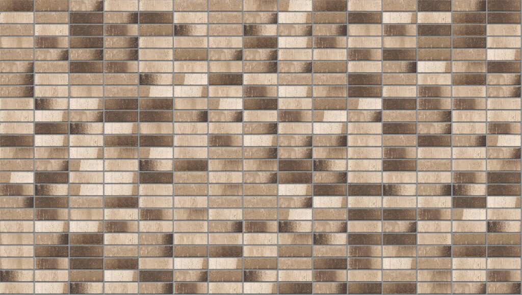 Laneway Vibe Stack 3570 x 2016 mm Midland Brick texture Grey mortar