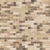 Laneway Vibe Tumbled Half 3570 x 2016 mm Midland Brick texture Cream mortar