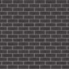 Midnight Half 3570 x 1512 mm Midland Brick texture Grey mortar