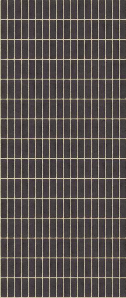 Midnight Soldier 1512 x 3570 mm Midland Brick texture Cream mortar