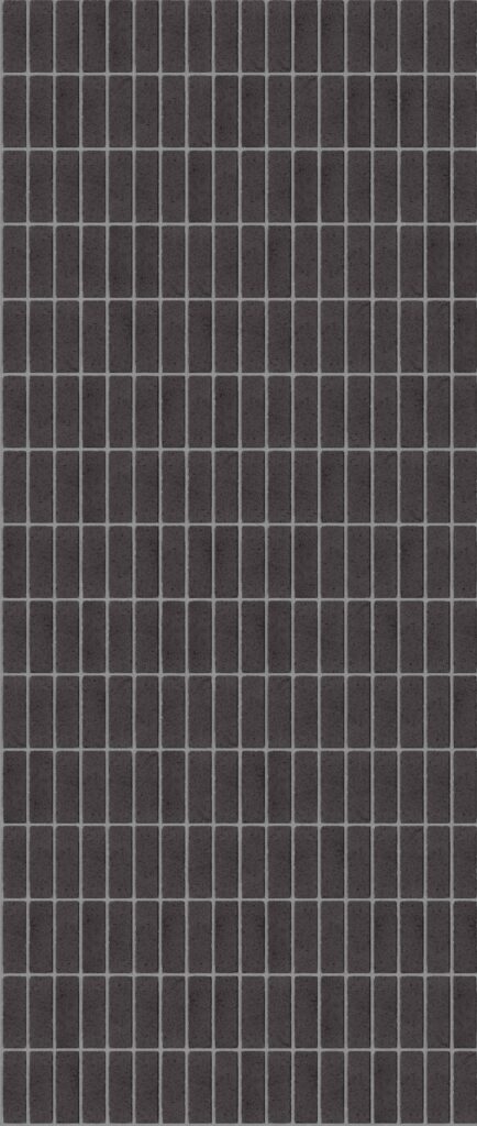 Midnight Soldier 1512 x 3570 mm Midland Brick texture Grey mortar