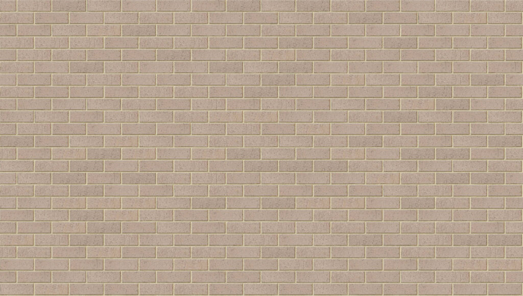 Nouveau Grey Half 3570 x 2016 mm Midland Brick texture Cream mortar
