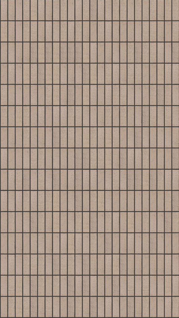 Nouveau Grey Soldier 2016 x 3570 mm Midland Brick texture Charcoal mortar