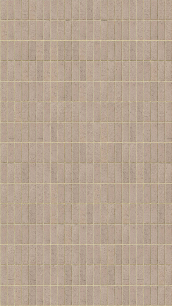 Nouveau Grey Soldier 2016 x 3570 mm Midland Brick texture Cream mortar