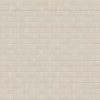 Panna Cotta Half 3570 x 1512 mm Midland Brick texture White mortar