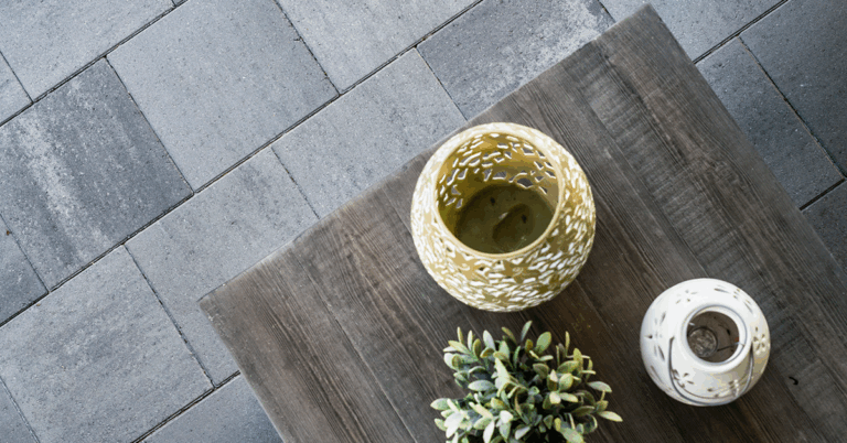 Promenade Steel Grey Table Landscape
