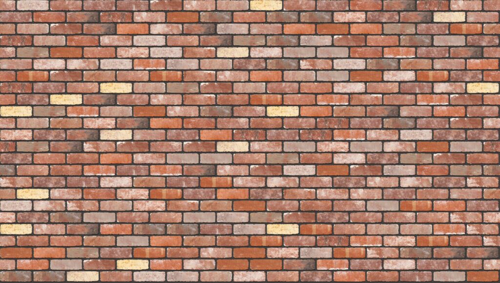 Recycled Brick Half 3570 x 2016 mm Midland Brick texture Charcoal mortar