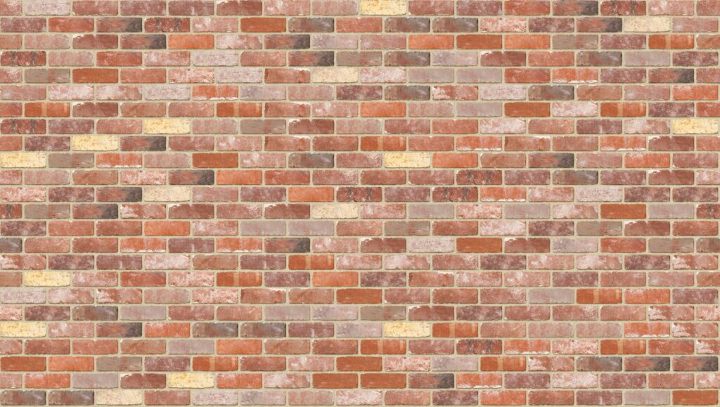 Recycled Brick Half 3570 x 2016 mm Midland Brick texture Cream mortar