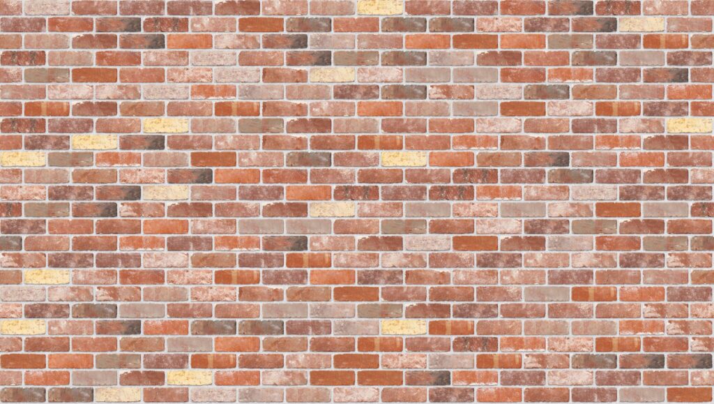 Recycled Brick Half 3570 x 2016 mm Midland Brick texture White mortar