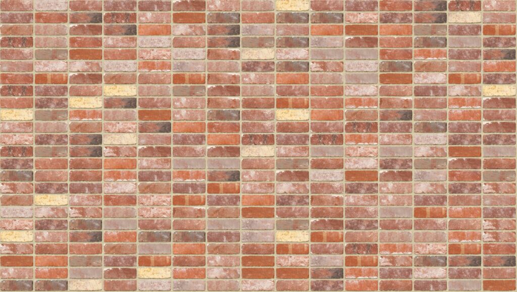 Recycled Brick Stack 3570 x 2016 mm Midland Brick texture Cream mortar
