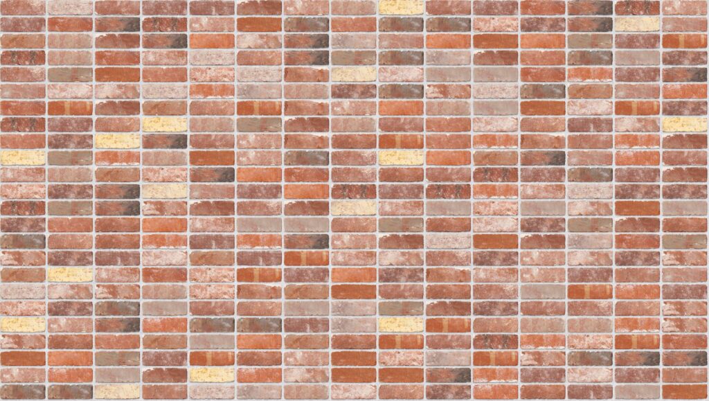 Recycled Brick Stack 3570 x 2016 mm Midland Brick texture White mortar
