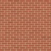 Red Smooth Tumbled Half 3570 x 2016 mm Midland Brick texture Cream mortar