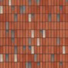 Restoration Red Soldier 2016 x 3570 mm Midland Brick texture Charcoal mortar