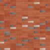 Restoration Red Stack 3570 x 2016 mm Midland Brick texture Red mortar
