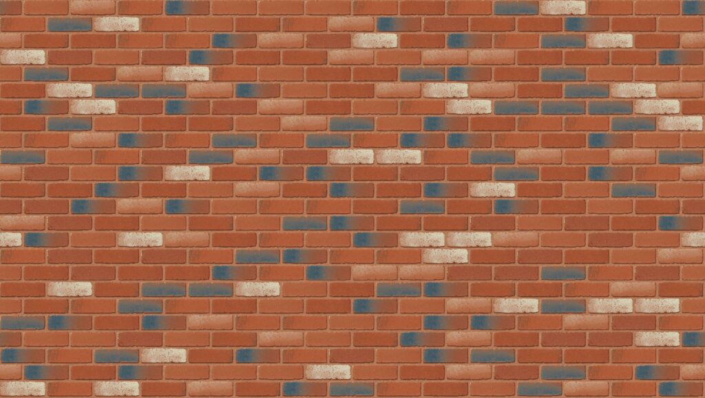 Restoration Red Tumbled Half 3570 x 2016 mm Midland Brick texture Red mortar