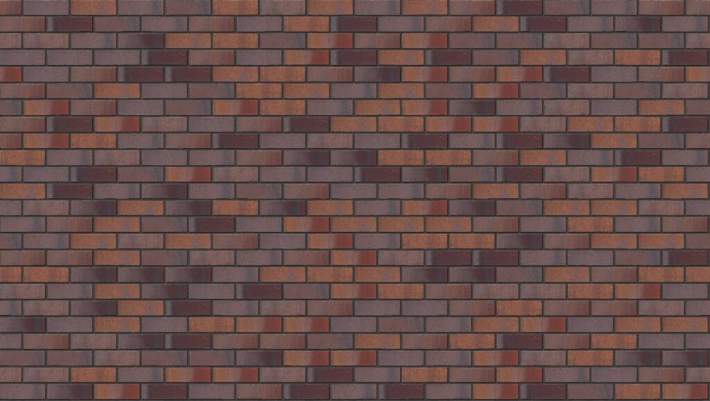Subiaco Red Half 3570 x 2016 mm Midland Brick texture Charcoal mortar