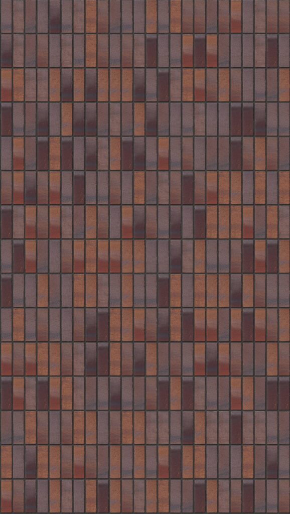 Subiaco Red Soldier 2016 x 3570 mm Midland Brick texture Charcoal mortar