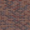 Subiaco Red Tumbled Half 3570 x 2016 mm Midland Brick texture Grey mortar