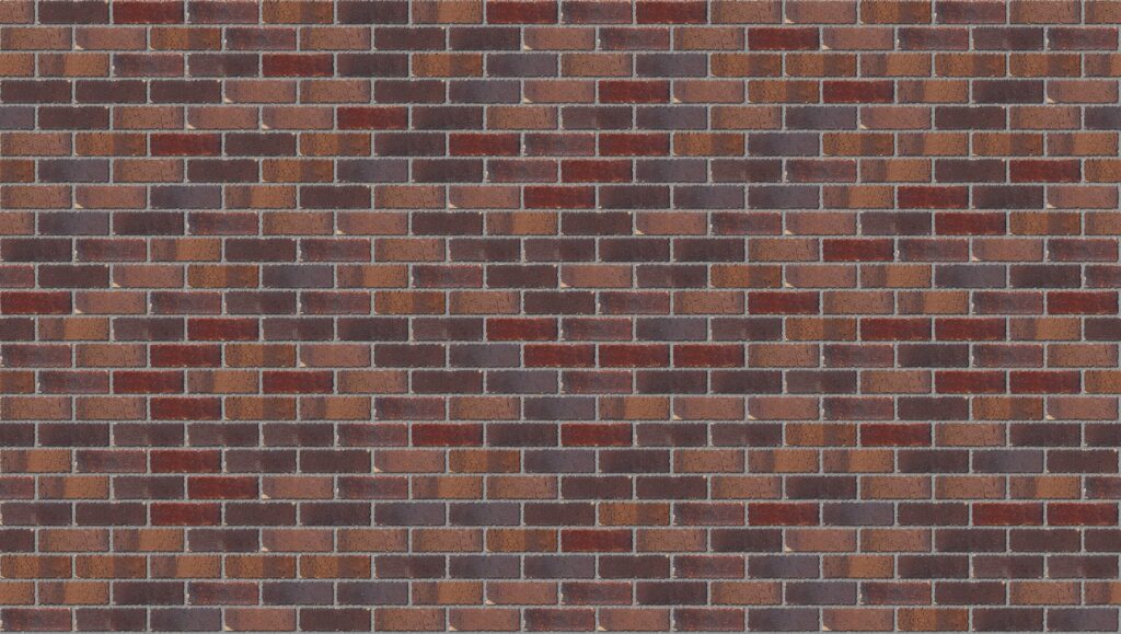 Subiaco Red Tumbled Half 3570 x 2016 mm Midland Brick texture Grey mortar