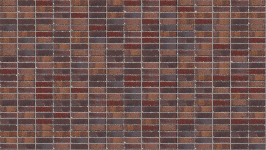 Subiaco Red Tumbled Stack 3570 x 2016 mm Midland Brick texture Grey mortar