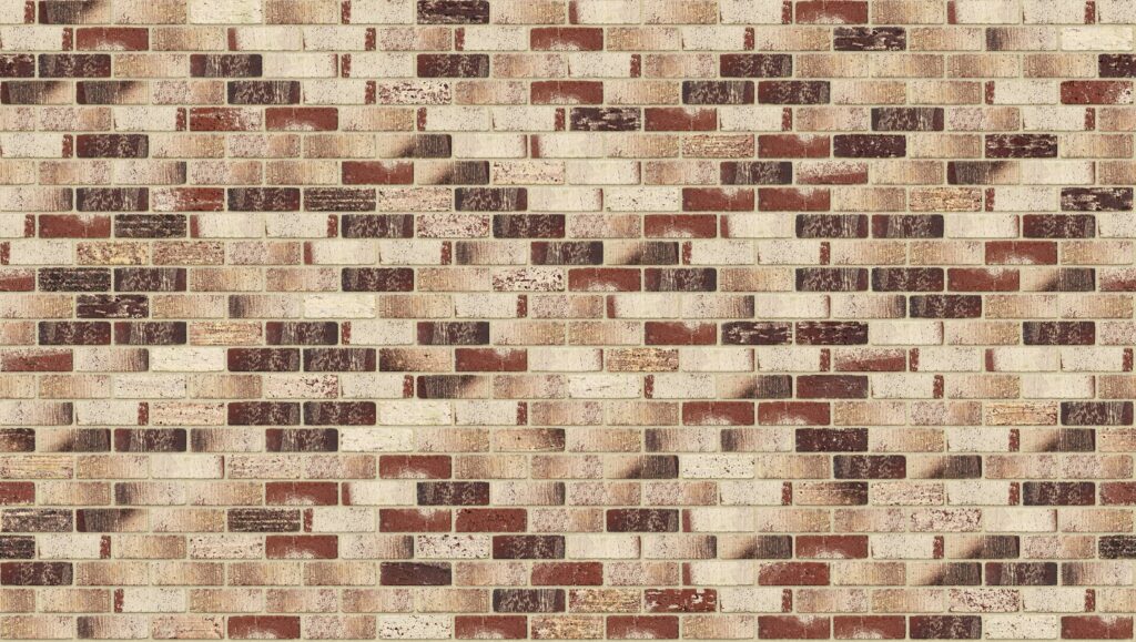 Treasury Red Half 3570 x 2016 mm Midland Brick texture Cream mortar