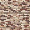 Treasury Red Half 3570 x 2016 mm Midland Brick texture Grey mortar