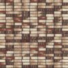 Treasury Red Stack 3570 x 2016 mm Midland Brick texture Charcoal mortar