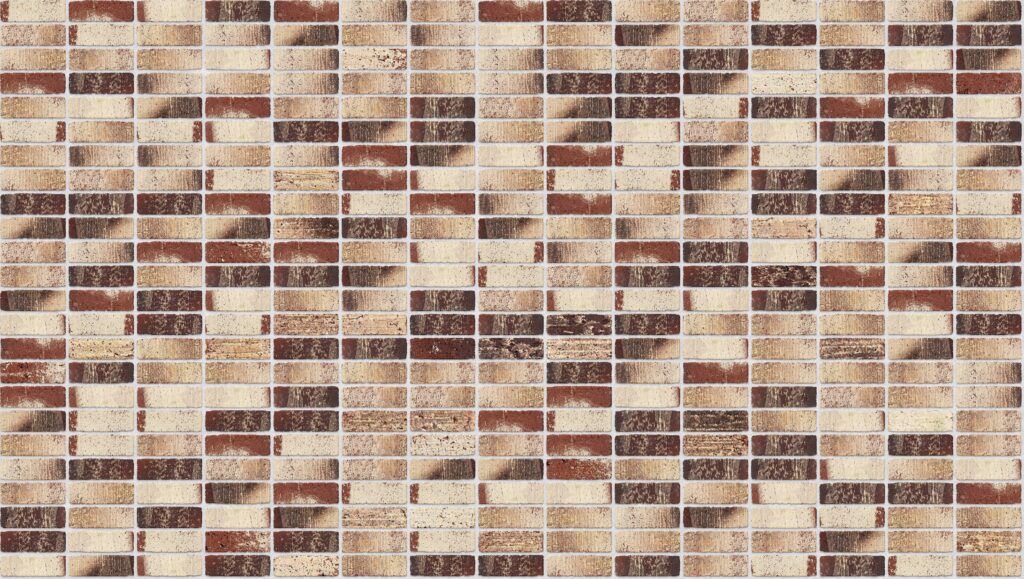 Treasury Red Stack 3570 x 2016 mm Midland Brick texture White mortar