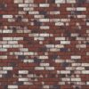 Treasury Red Tumbled Half 3570 x 2016 mm Midland Brick texture Charcoal mortar