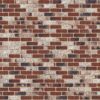 Treasury Red Tumbled Half 3570 x 2016 mm Midland Brick texture Cream mortar