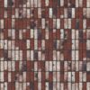 Treasury Red Tumbled Soldier 2016 x 3570 mm Midland Brick texture Charcoal mortar