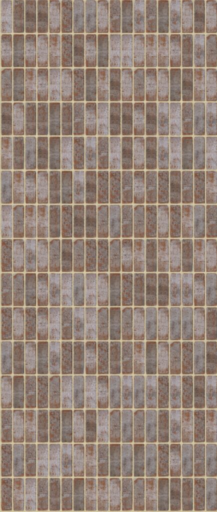 West Side Soldier 1512 x 3570 mm Midland Brick texture Cream mortar